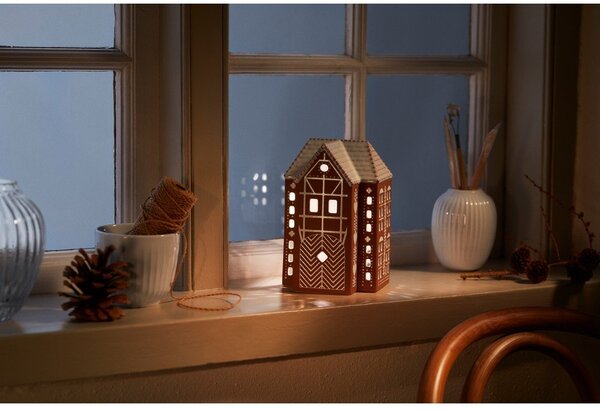 Ceramiczny świecznik na świeczkę typu tealight Gingerbread Lighthouse – Kähler Design