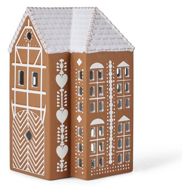 Ceramiczny świecznik na świeczkę typu tealight Gingerbread Lighthouse – Kähler Design