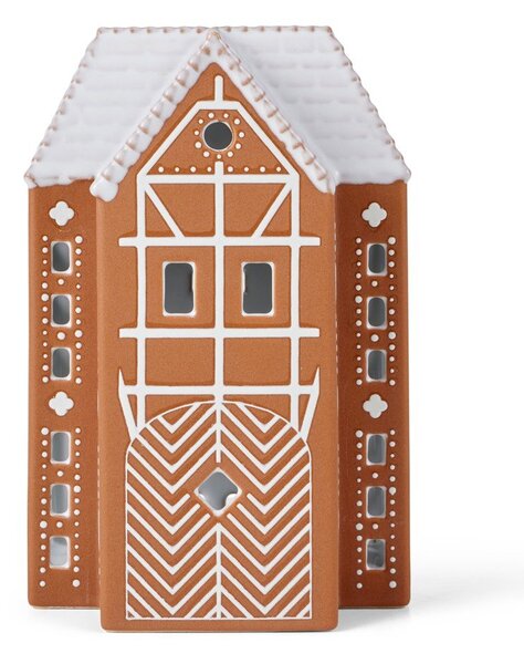 Ceramiczny świecznik na świeczkę typu tealight Gingerbread Lighthouse – Kähler Design