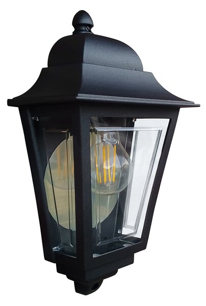 Zewnętrzna Lampa Elstead, Deco Lane, ściemnialny, czarny, taras, aluminium, morski