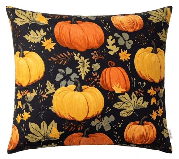 Poszewka na poduszkę z mikrofibry ORANGE PUMPKINS 45x45 cm, kolorowa