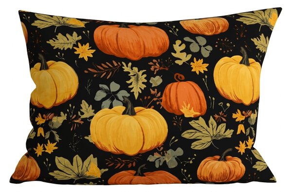 Poszewka na poduszkę z mikrofibry ORANGE PUMPKINS 50x70 cm, kolorowy