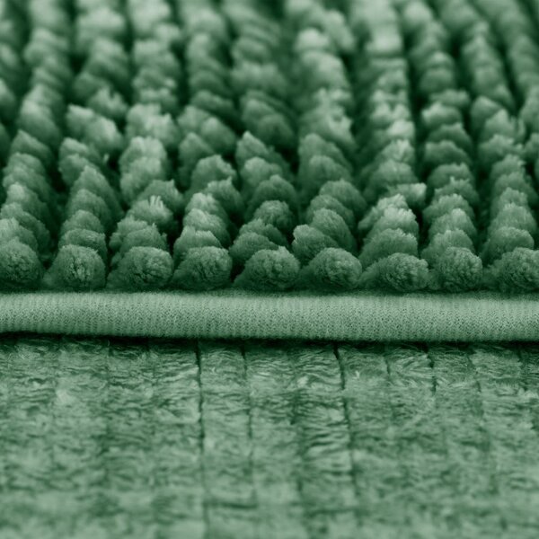 Zielony dywanik łazienkowy 50x70 cm Bati – Restilo
