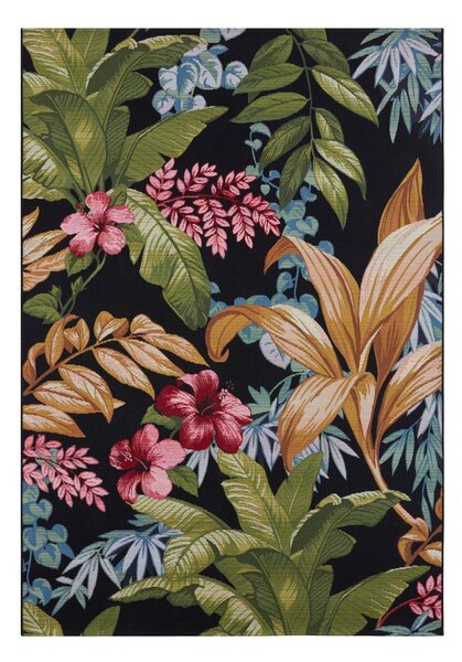 Czarny dywan odpowiedni na zewnątrz 80x165 cm Flair – Hanse Home