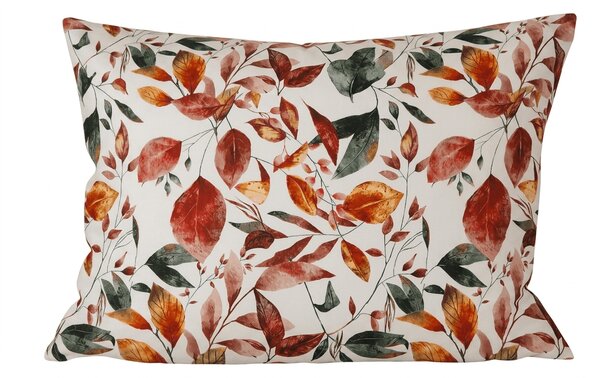 Poszewka na poduszkę z mikrofibry AUTUMN LEAVES 50x70 cm, kolorowa