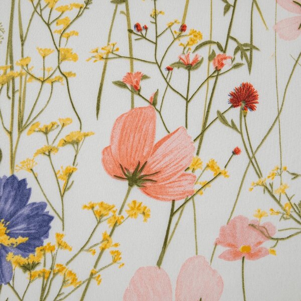 Prześcieradło z mikrofibry WILDFLOWERS kolorowe 90x200 cm