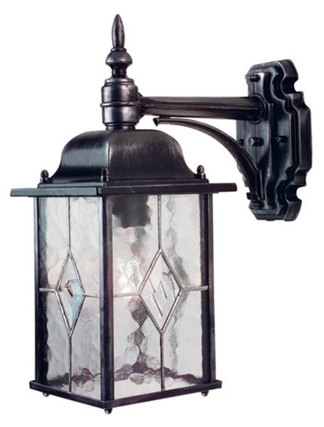Zewnętrzna Lampa Elstead, WEXFORD WX2, czarny, metal, dworkowy | rustykalny