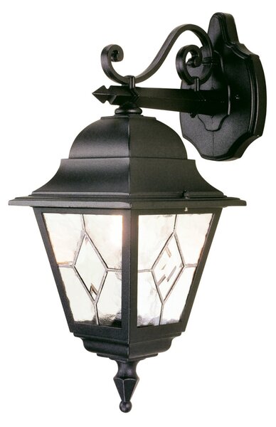 Zewnętrzna Lampa Elstead, Norfolk, czarny, metal