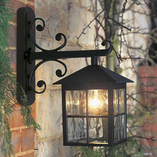 Zewnętrzna Lampa Elstead, Winchester BL19, czarny, metal