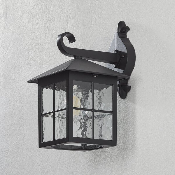 Zewnętrzna Lampa Elstead, Winchester BL18, ściemnialny, czarny, metal, antyczny