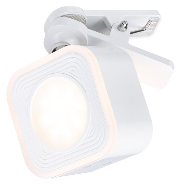 Lampa Stołowa Paulmann, Varia, ściemnialny, biały, sypialnia, tworzywo sztuczne, nowoczesny
