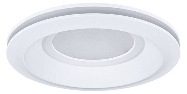 Paulmann Oprawa wpuszczana LED Sormus, biała, średnica 10 cm, IP65, zestaw 3 Sormus, biały / opal, łazienka, tworzywo sztuczne, nowoczesny