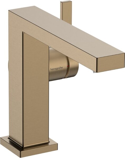 Bateria umywalkowa HANSGROHE Tecturis E 110 Fine CoolStart Ecosmart+ 73020140 Brąz szczotkowany
