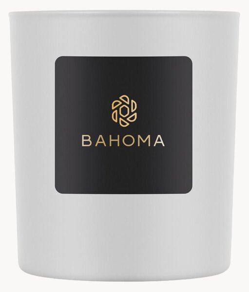 Ręcznie wykonana świeca zapachowa z jednym knotem Bahoma London (magnolia, piwonia)