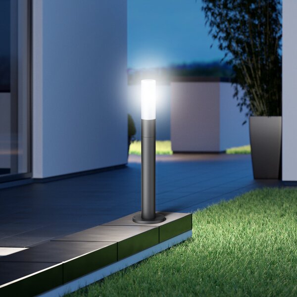 Zewnętrzna Lampa STEINEL, GL 65, szary, metal, nowoczesny