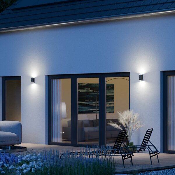 Zewnętrzna Lampa STEINEL, L940, czarny, balkon, aluminium, nowoczesny
