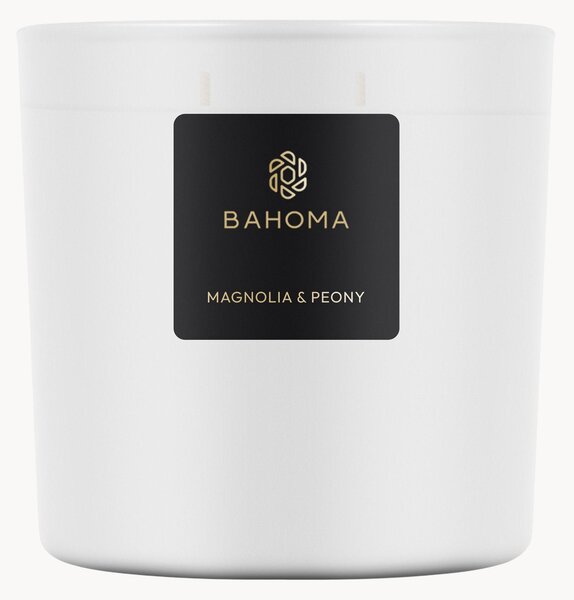 Świeca zapachowa z pojedynczym knotem Pearl (magnolia & piwonia)