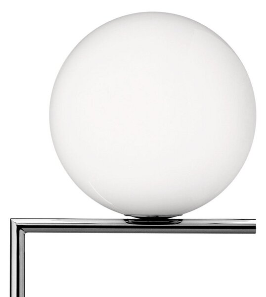 Lampa Podłogowa FLOS, IC F1, ściemnialny, metaliczny, salon, metal, design
