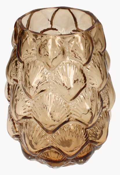 Wazon ze szkła Shell, W 20 cm