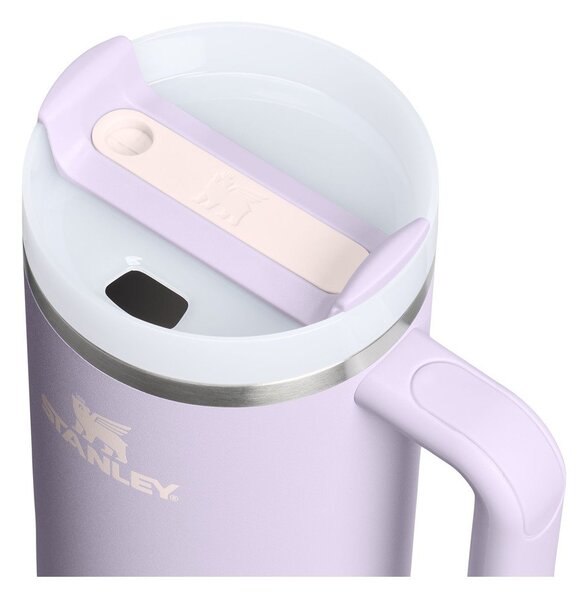 Lawendowy termos ze stali nierdzewnej ze słomką 890 ml Quencher H2.O FlowState™ Tumbler Purple Dust – Stanley