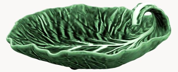 Ręcznie malowana misa do serwowania z uchwytem Cabbage