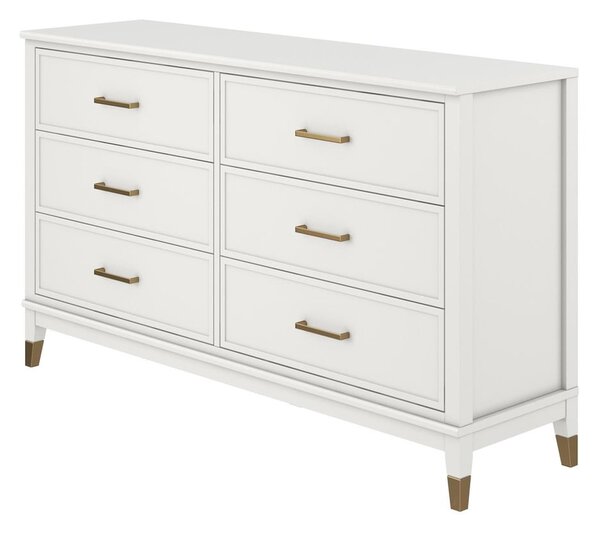 Biała komoda 144x85x41 cm Westerleigh – Støraa