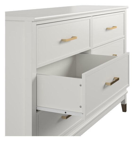 Biała komoda 144x85x41 cm Westerleigh – Støraa