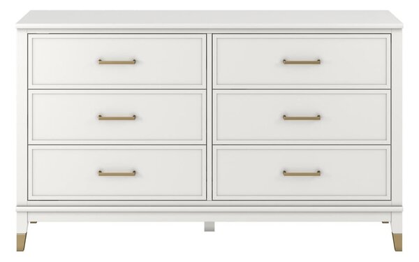 Biała komoda 144x85x41 cm Westerleigh – Støraa