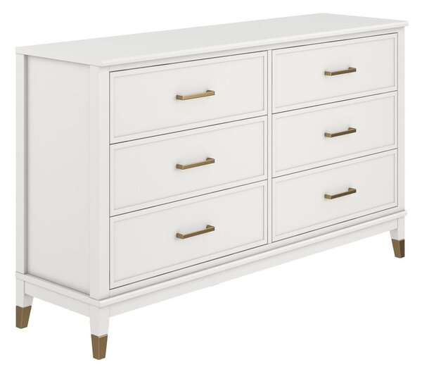Biała komoda 144x85x41 cm Westerleigh – Støraa