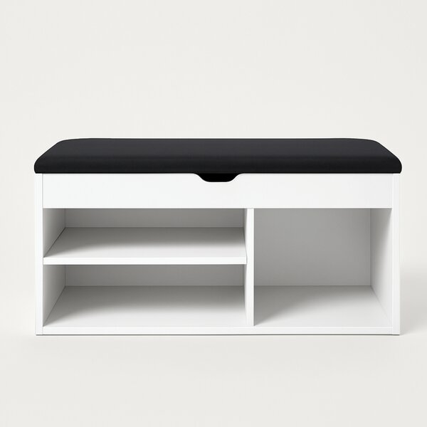 Szafka na buty z siedziskiem TRIA, 80 x 43 x 30 cm
