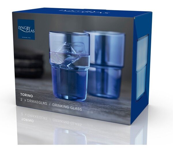 Szklanki zestaw 2 szt. 400 ml Torino – Lyngby Glas