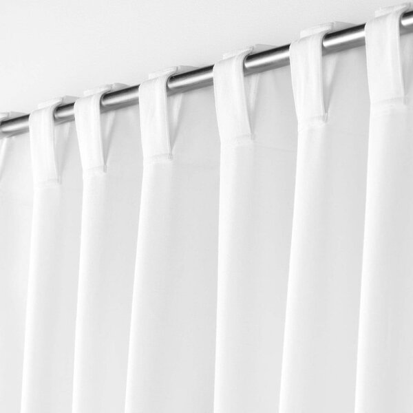 Biała zasłona 140x240 cm Mistraline – douceur d'intérieur