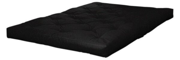 Czarny średnio twardy materac futon 140x200 cm Comfort Black – Karup Design