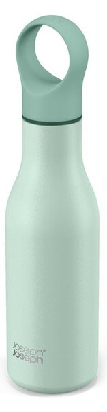 Miętowa podróżna butelka ze stali nierdzewnej 500 ml Loop – Joseph Joseph