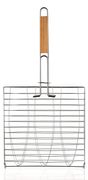 Happy Green Ruszt do grilla na 3 ryby BBQ, 54x27x27cm