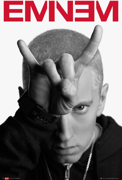 Plakat, Obraz Eminem, (61 x 91.5 cm)