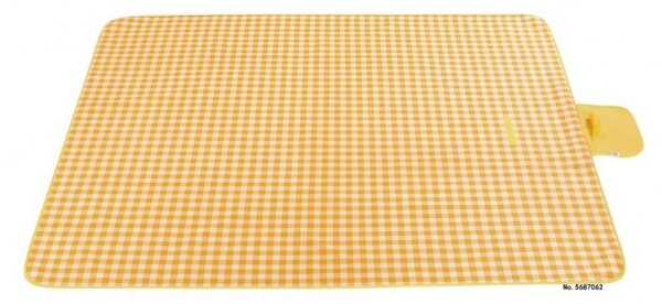 Składana mata plażowa na piknik PIKNIX 145x200 cm - różne kolory Kolor: Pomarańczowy