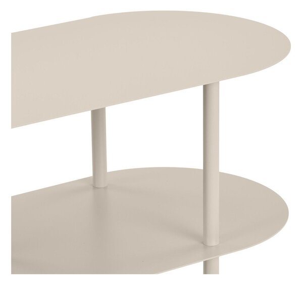 Beżowy metalowy regał 118x97x31 cm Rieti – House Nordic