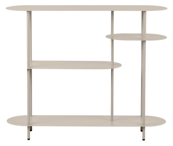 Beżowy metalowy regał 118x97x31 cm Rieti – House Nordic