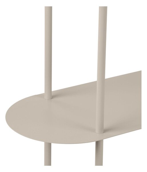 Beżowy metalowy regał 118x97x31 cm Rieti – House Nordic