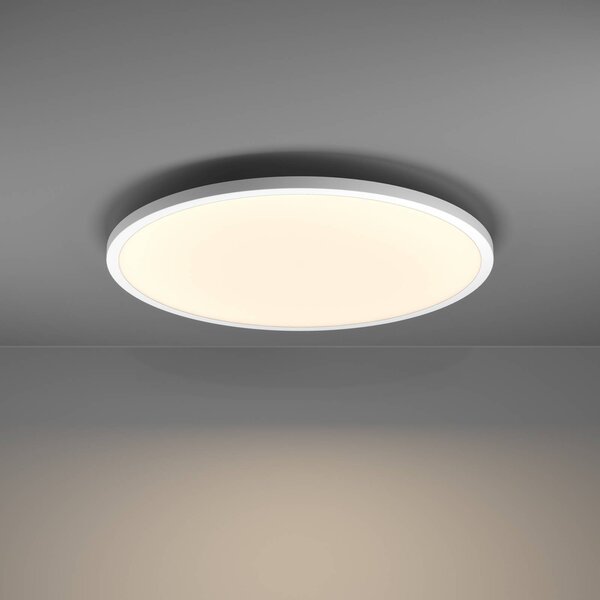 EGLO connect Inteligentna lampa sufitowa Sarsina-Z, możliwość ściemniania, biały / opal, salon / jadalnia, aluminium, nowoczesny