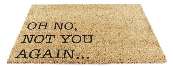 Wycieraczka z włókna kokosowego 40x60 cm Oh No Not You Again – Artsy Doormats