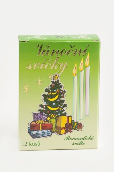 Komplet świeczek do ruchomej dekoracji Choinka, 12 szt