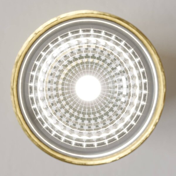 Nowodvorski Lighting Eye S downlight w kształcie cylindra, mosiądz