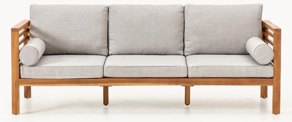 Sofa ogrodowa z drewna akacjowego Bo (3-osobowa)