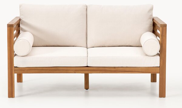 Sofa ogrodowa z drewna akacjowego Bo (2-osobowa)