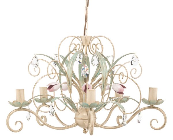 Żyrandol Luce Luminex, możliwość ściemniania, salon / jadalnia, metal, florentyński