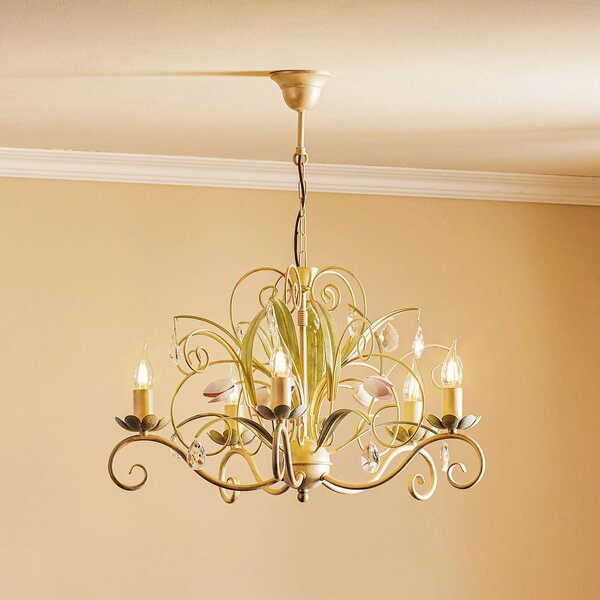 Żyrandol Luce Luminex, możliwość ściemniania, salon / jadalnia, metal, florentyński