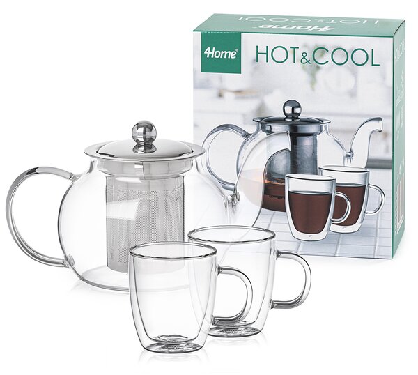 4Home Zestaw do herbaty Tea time Hot&Cool