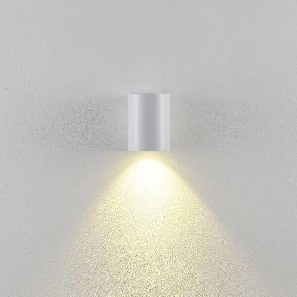 Deko-Light Kinkiet zewnętrzny CAN, możliwość ściemniania, biały / opal, aluminium